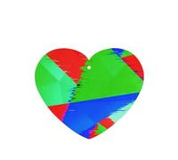 Pixel - Ambientador colgante para coche, diseño de triángulo, paquete de 6 ambientadores de coche con aroma a lavanda para coche y hogar