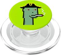 Pixel Art generativo de Degen Smokers Club #392 de NFT Ravencoin PopSockets PopGrip para MagSafe