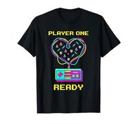 Pixel Art RPG Heart - Controlador de Jugador Retro de 8 bits Camiseta