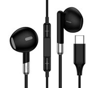 Pixel - Auriculares con cable USB C para Google Pixel 10a, 10 Pro XL/Fold, 10Pro, 10, 9a, 9 Pro XL/Fold, 9, 8a, 8Pro, 8, 7a, 7Pro, 7, 6a, 6, 5a, 5, 4A, 4XL, 4, 3a, 3XL, 3, USB C, auriculares con cable