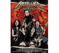 Pixel DemonMG Metallica 1 póster retro vintage para concierto de rock, tamaño A3