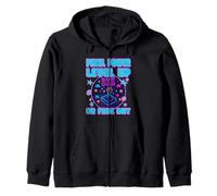 PIXEL POWER NIVEL UP O FADE OUT Retro Gaming Vintage Gamer Sudadera con Capucha