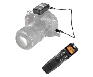 Pixel Pro Inalámbrico Cámara Disparador a Distancia con Temporizador TW283-DC2 Timer Remoto Compatible con Nikon Z5 Z6 Z6II Z7II D750 D780 D7500 D7200 D7000 D5600 D5500 D3300 D610 D600 P7700 P7800