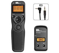 PIXEL TW-283/E3 Mando a Distancia Disparador inalámbrico Cable Disparador para Canon EOS R6 XT XTi XS XSi T1i T2 T2i T3 T3i T4