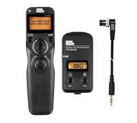 Pixel TW283-DC0 Interruptor Remoto de cámara inalámbrica Rango de Temporizador Compatible con Nikon Z8 Z9 D3 D4 D5 D6 D800 D850 D800E D810 D810A D700 D500 D300 D200 F6 F100FFF5 F90 X F90 D1X D2H D3X