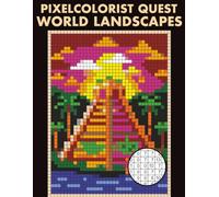Pixelcolorist Quest: World Landscapes: Relaxing Color by Number Adventures - Travel the World Through Hidden Scenic Designs