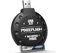 PixelFlash No-Bend - Adaptador USB 3 CF para Lector de Tarjetas Tactical SuperSpeed Compact Flash