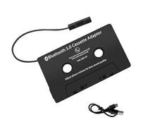 Pixelure Adaptador de Casete para Coche de BT 5.0, Adaptador de Casete AUX a Bluetooth con Manos Libres Incorporada para Llamada, Receptor de Casete de Coche de Audio