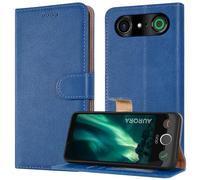 PIXFAB Funda para Doro Aurora A10, funda de piel tipo cartera para teléfono, funda magnética con tapa tipo libro [protección RFID y 3 ranuras para tarjetas] y [soporte] funda para teléfono Doro Aurora