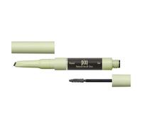 Pixi Beauty Natural Brow Duo | Tono: negro suave | Lápiz de cejas de precisión y gel tintado | duradero y resistente al agua | Sin parabenos, 0,007 oz/0,2 g