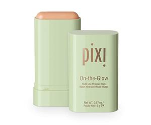 Pixi Beauty On-the-Glow | Barra Hidratante Incoloro para la Piel & Cabello | Stick Multiusos con Ginseng & Glycolic Acid | Hidratación Ideal para Viajes | 19 g / 0.67 oz