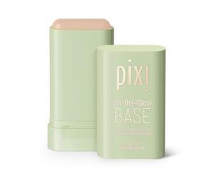 Pixi Beauty On-the-Glow Base | Base de Maquillaje Hidratante con Color | En el Color "Vanilla": Tono Claro, Ligero, de Subtono Cálido | 0.6 oz/19g