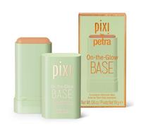 Pixi Beauty On-the-Glow Base | Base de Maquillaje Hidratante con Color | En el Color "Warm": Tono Medio Dorado | 0.6 oz/19g