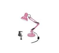 PIXI Pink E27 Lámpara de Escritorio Base Rosa y EDO777366 Set