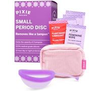 Pixie disco menstrual - Silicona 100% de grado médico - Clasificado n.º1 como el disco reutilizable más suave - Se retira como un tampón - 12 h de uso - Capacidad 5 tampones