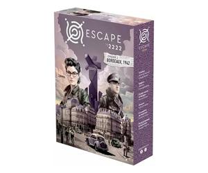 Pixie Games | Escape 2222 - Episodio 2: Burdeos 1942 | Escape Game Audio Historial Interactivo | Juego de acertijos cooperativos de 1 a 4 Jugadores | Formato Compacto | A Partir de 10 años