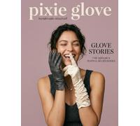 Pixie Glove: Decorative Fake Magazine Prop Muted Mauve and Cream Art Book for Feminine Interior Styling and Modern Studio Photography