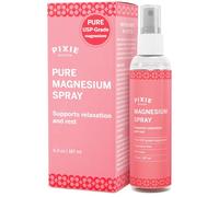 Pixie Spray de Aceite de Magnesio Puro para Pies y Cuerpo - Cloruro de Magnesio USP - Absorción Rápida, No Tóxico - Alivio Muscular de Calidad Spa (186 ml)