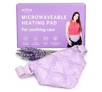 Pixie TheraPad™ Microwaveable Weighted Heating Pad for Period Cramps - Wearable Hot & Cold Heat Pad with Flaxseed & Lavender - All-Natural Reusable Relief for Back Pain & Feminine Care