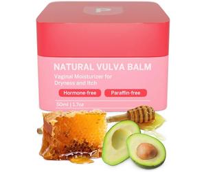 Pixie Vaginal Moisturizer Cream For Dryness & Itch - Vulva Balm - Hydrates and Soothes - An All-Natural Hormone Free Menopause Relief - Intimate Skin Care Health Cream (1.7oz)