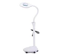 Pixier Lámpara Lupa Led Estética De Aumento 16x Para Belleza De Salón Tatuaje Escritorio Manicura Maquillaje Pedicura Lectura Trabajo Lámpara De Pie Flexible Profesional Lupa C