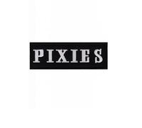Pixies - Parche de banda independiente de plata bordado para planchar