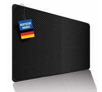 pixly® Alfombrilla de Ratón XXL Oficina & Gaming; Alfombrilla Antideslizante para PC, Teclado & Escritorio; Protector de Escritorio para Oficina y Teletrabajo (Carbón, 900x 400 mm)