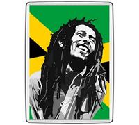 Pixly® Imán para nevera de Bob Marley, tamaño jumbo, Raggae, rastafari, recuerdo, novedoso, regalo