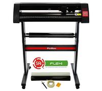 PixMax Plotter de Corte de Vinilo 72cm Cortador Cortadora de Vinilo con Software FlexiStarter,3 Hojas Roland,Funda Protectora+Kit para Eliminar Vinilos Excesos Gratis Compatible con Microsoft Windows