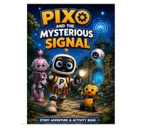 PIXO AND THE MYSTERIOUS SIGNAL: A Mystery Adventure & Activity Book for Kids Ages 5-10 | Puzzles, Challenges, Robots, Friendship & Imagination