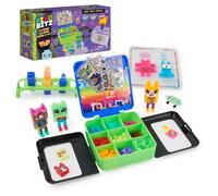 Pixobitz Arte Estudio de neón con 600 Cuentas Adhesivas al Agua, decoración y Accesorios, para Manualidades 3D sin Calor, Juguete para niños, Color Ocean Tides, Mittel (Spin Master 6064682)