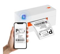 Pixpulsu A81-Pro - Impresora térmica de etiquetas de 4 x 6, impresora inalámbrica con Bluetooth para envío rápido de comercio electrónico, compatible con Amazon, Ebay, Shopify, pequeñas empresas, iOS