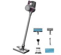 PIXZCSA Batería de larga duración, varilla de empuje manual 2 en 1,Gris | de succión ajustables, succión inalámbrica y arrastre integrados. Batería de larga duración, varilla de empuje manual 2