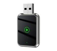 PIXZCSA Experiencia en el automóvil con Adaptador inalámbrico Que Ofrece | conexión de velocidad y tecnología Bluetooth 5.3 inalámbrica para transmisión de audio de definición.