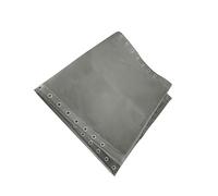 PIXZCSA Fundas de tela para sillones reclinables plegables y ligeros para exteriores, fáciles de instalar, con eslinga de repuesto universal, fabricadas en tela Tessforest, Gris oscuro, 160x43cm