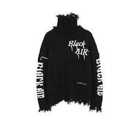 PIYAX Jersey de Invierno para Mujer, Ropa estética de Cuello Alto, suéter gótico Vintage, Ropa de Calle cálida Grunge, jerséis Chic