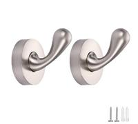 PIYYQNY Colgador 2 Piezas Perchero De Aleación De Zinc Resistente Gancho De Pared De Cocina Impermeable A Prueba De Herrumbre Cuarto De Baño Gancho Dorado Para Armario De Pared