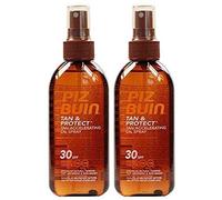 Piz Buin para acelerar el bronceado aerosol de aceite F30 (Pack de 2) 150 ml