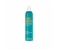 PIZ BUIN After Sun Spray Corporal con Ácido Hialurónico y Glicerina (1x200 ml), hidratante corporal con efecto calmante y refrescante, bruma corporal para después del sol con 48h hidratación
