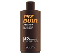 Piz Buin, Protección Solar, Loción Allergy SPF 50+ - Protección Muy Alta, Bote 200 ml