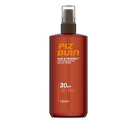 Piz Buin Tan & Protect Protector Solar Acelerador del Bronceado, Aceite en Spray SPF 30, Protección Alta - 150 ml