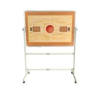 Pizarra Blanca de Baloncesto para Entrenadores, Borrado en Seco Doble Cara Pizarra Táctica, for Enseñanza