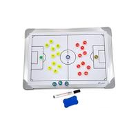 Pizarra blanca de fútbol para entrenadores, pizarra magnética de tácticas, tabla de entrenamiento de fútbol borrable, diseño práctico, portátil y resistente, para instrucciones y entrenamiento