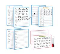 Pizarra blanca de papel para aprendizaje de idiomas y enseñanza en el aula, materiales de papel seguros y amigables, bloc de bocetos multiusos