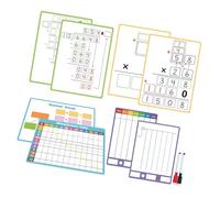 Pizarra blanca de papel para aprendizaje de idiomas y enseñanza en el aula, materiales de papel seguros y amigables, bloc de bocetos multiusos