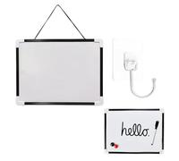 Pizarra Blanca Magnética,Pizarra Magnética Pequeña,Pizarra Blanca Pequeña,Pizarra Blanca Magnética con Marco,20x 30cm para Pared de Casa u Oficina,Para adultos, no para niños menores de 14 años