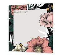 Pizarra blanca MENSAJE FLORAL G2390 PINTDECOR