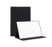 Pizarra blanca portátil pequeña con soporte plegable, tablero de escritura de doble cara para notas y planificación, reuniones de oficina