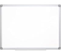 Pizarra blanca q-connect lacada magnetica marco de aluminio 150x100 cm.