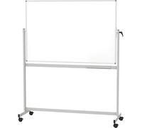Pizarra blanca rodante MAULstandard MAUL, chapa de acero esmaltada